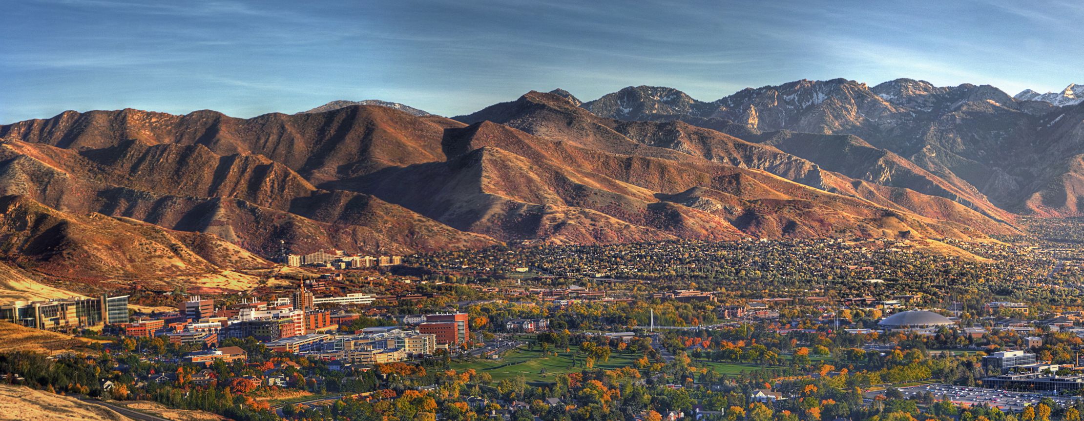 University of Utah campus in fall