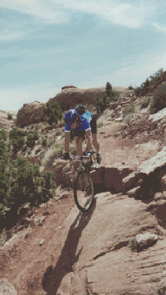 Jeff on step drop